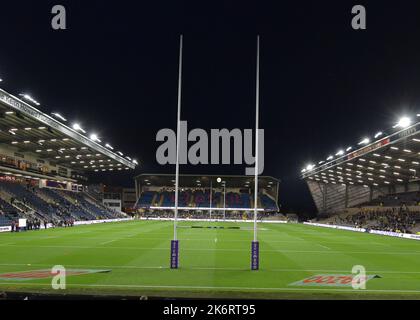 Australia v Fiji: Rugby League World Cup Headingley, Leeds, West Yorkshire  Headingley Stadium ahead of the Rugby League World Cup 2021 group B match between Australia v Fiji at Headingley Stadium, Leeds on October 15, 2022 . (Photo by Craig Cresswell/Alamy Live News) Stock Photo