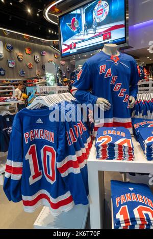 The NHL Store in New York City, for hockey fans