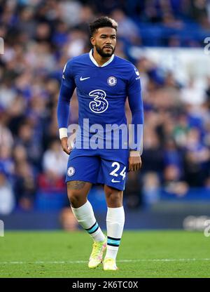 File photo dated 08-10-2022 of Chelsea's Reece James. England and Chelsea defender Reece James looks set to miss next month’s World Cup due to a knee injury that is expected to sideline him for eight weeks. Issue date: Saturday October 15, 2022. Stock Photo
