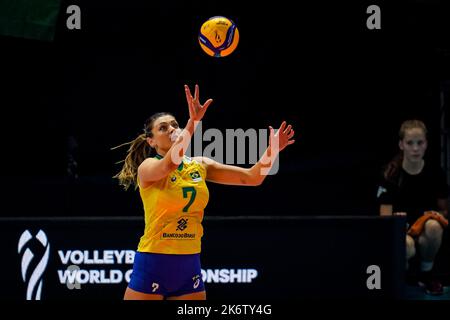 APELDOORN - Rosamaria Montibeller of Brazil in action against Seki ...