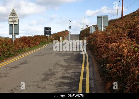 This is the way ahead as cars are controlled coming in allowing a total number of cars on the site as this location this usually full to overflowing. Stock Photo