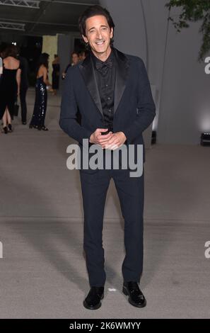 Adrien Brody arriving at The Second Annual Academy Museum Gala held at the Academy Museum of Motion Pictures in Los Angeles, CA on October 15, 2022. © OConnor / AFF-USA.com Stock Photo