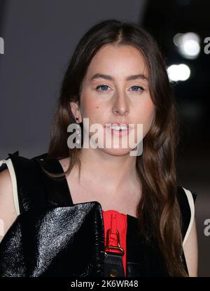 Alana Haim arrives at the second annual Academy Museum gala at the