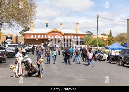 Millthorpe historic village town in New South Wales,Australia Stock Photo