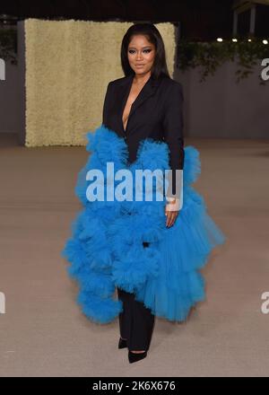 Keke Palmer walking the red carpet at the Second Annual Academy Museum ...