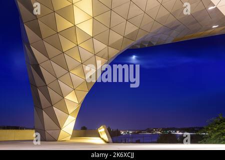 Lyon, Musee de Confluence, Coop Himmelb(l)au // Lyon, Musee de Confluence, Coop Himmelb(l)au Stock Photo