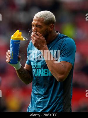 Manchester, UK. 16th Oct, 2022. Joelinton of Newcastle United during the Premier League match at Old Trafford, Manchester. Picture credit should read: Andrew Yates/Sportimage Credit: Sportimage/Alamy Live News Stock Photo