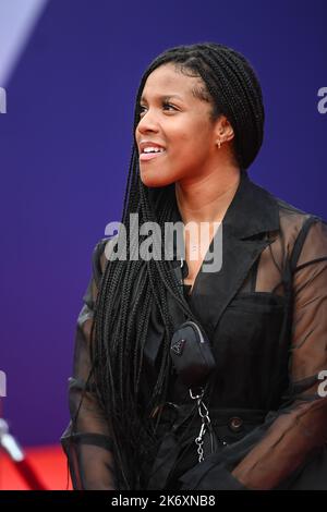 Studio teams arrive at, The Inspection - BFI London Film Festival, on 16 October 2022, London, UK. Stock Photo