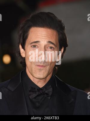 Adrien Brody arriving at The Second Annual Academy Museum Gala held at the Academy Museum of Motion Pictures in Los Angeles, CA on October 15, 2022. © Janet Gough / AFF-USA.COM Stock Photo