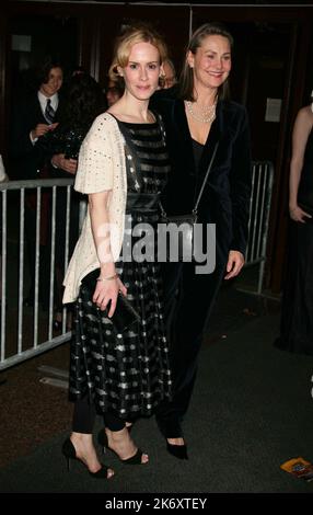 Sarah Paulson and Cherry Jones attend the 51st Annual Drama Desk Awards at Fiorello H. LaGuardia High School of Music & Art and Performing Arts Concert Hall at Lincoln Center in New York City on May 21, 2006.  Photo Credit: Henry McGee/MediaPunch Stock Photo