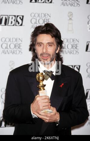 Al Pacino at The 50th Annual Golden Globe Awards at Beverly Hilton