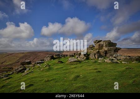 Hookney Tor, Dartmoor Stock Photo