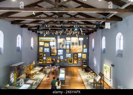 Bogota Colombia,Santa Fe Museo Nacional de Colombia National Museum of Colombia interior inside,portraits artifacts exhibit exhibits collection art ar Stock Photo