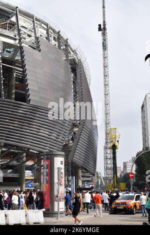 Santiago Bernabeu stadium before Real Madrid vs Barcelona match - El