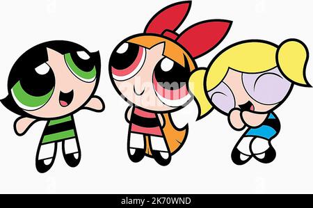 BUTTERCUP, BLOSSOM, BUBBLES, THE POWERPUFF GIRLS, 2002 Stock Photo