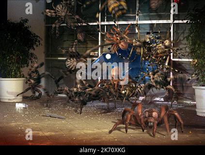 GIANT SPIDERS SCENE, EIGHT LEGGED FREAKS, 2002 Stock Photo