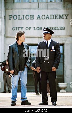 KURT RUSSELL, VING RHAMES, DARK BLUE, 2002 Stock Photo