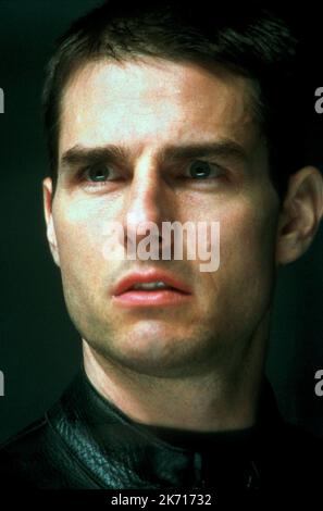 TOM CRUISE, MINORITY REPORT, 2002 Stock Photo