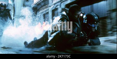 TOM CRUISE, MINORITY REPORT, 2002 Stock Photo