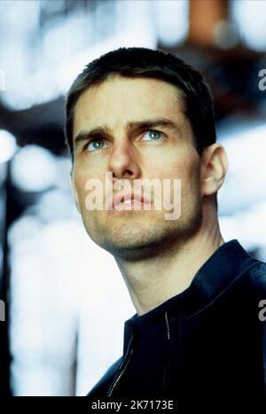 TOM CRUISE, MINORITY REPORT, 2002 Stock Photo