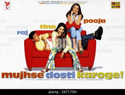 Mujhse Dosti Karoge 2002 Wallpapers