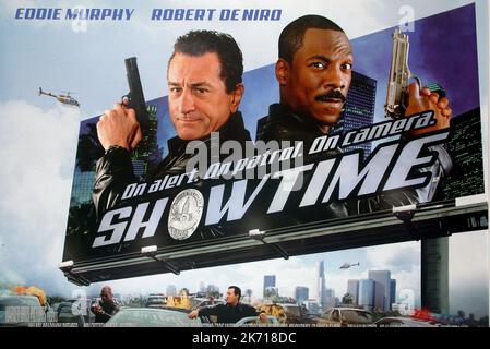 ROBERT DE NIRO, EDDIE MURPHY POSTER, SHOWTIME, 2002 Stock Photo