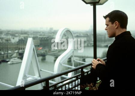 MATT DAMON, THE BOURNE IDENTITY, 2002 Stock Photo