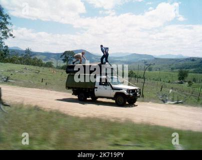 STEVE IRWIN, THE CROCODILE HUNTER: COLLISION COURSE, 2002 Stock Photo