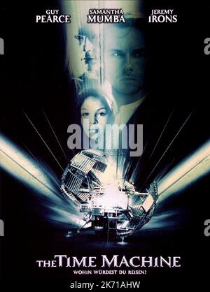 SAMANTHA MUMBA,GUY PEARCE, JEREMY IRONS, THE TIME MACHINE, 2002 Stock Photo