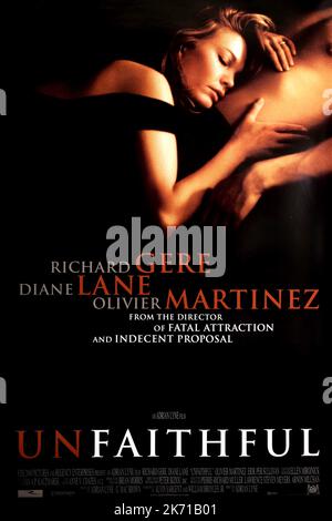 DIANE LANE POSTER, UNFAITHFUL, 2002 Stock Photo - Alamy