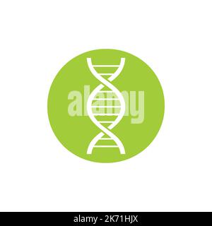 Initial Letter O DNA Logo Concept For Biotechnology, Healthcare And Medicine Identity Vector Template Stock Vector