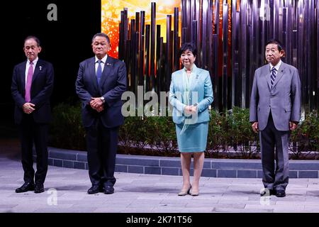 Tokyo Japan. 15th Oct 2022. L to R Masaki Fujiwara Executive