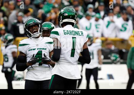 New York Jets cornerback Sauce Gardner (1) against the Buffalo Bills in an  NFL football game, Sunday, Dec. 11, 2022, in Orchard Park, NY. Bills won  20-12. (AP Photo/Jeff Lewis Stock Photo - Alamy