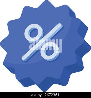 percent symbol in lace Stock Vector