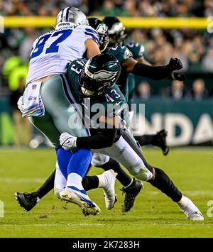 Dallas Cowboys receiver T.J. Vasher runs after a reception during the NFL  football team's rookie minicamp in Frisco, Texas, Friday, May 13, 2022. (AP  Photo/Michael Ainsworth Stock Photo - Alamy