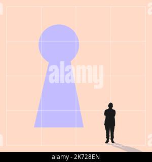 Business Solution, Idea and Opportunity Vector Concept Stock Vector