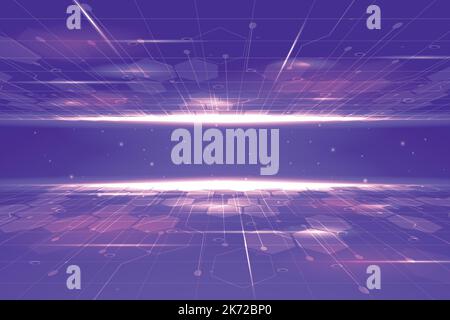 gradient technology futuristic background vector design illustration Stock Vector