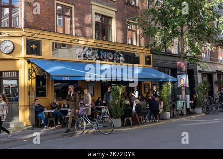 Vesterbro district in Copenhagen Stock Photo