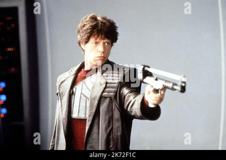 MICK JAGGER in FREEJACK (1992), directed by GEOFF MURPHY. Copyright: Editorial use only. No merchandising or book covers. This is a publicly distributed handout. Access rights only, no license of copyright provided. Only to be reproduced in conjunction with promotion of this film. Credit: WARNER BROS/MORGAN CREEK / Album Stock Photo