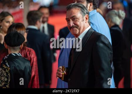 Red carpet of La Divina Cometa at the 17th Rome Film Fest Stock Photo