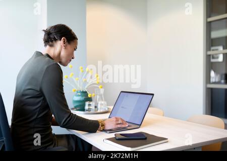 Woman working in office Stock Photo