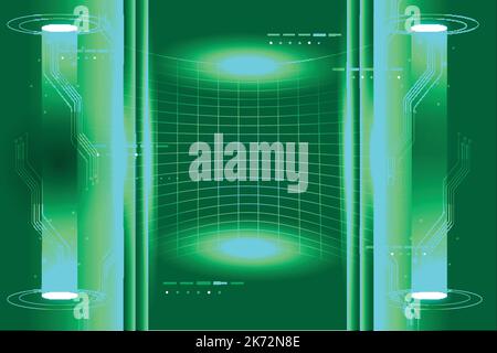 gradient technology futuristic background vector design illustration Stock Vector