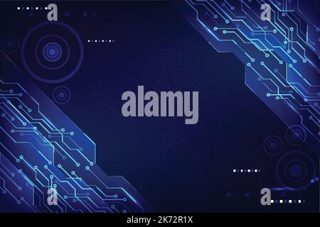 gradient technology futuristic background vector design illustration Stock Vector