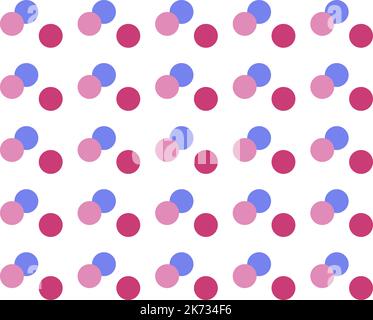 Seamless vector pattern made of colorful hexagons, bold, punchy forms and colors that demand attention, ideal geometry Stock Vector