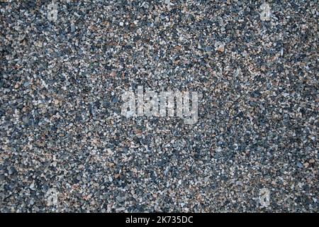 photo a lot of fine pebbles on the beach Stock Photo