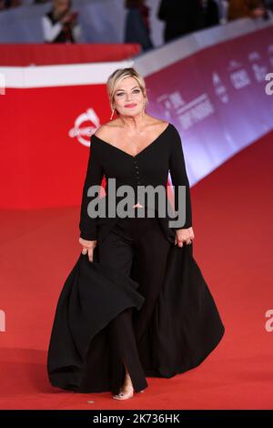 Cristina Donadio attends the red carpet of the movie 'La divina cometa' at the opening of Rome Film Fest at Auditorium Parco della Musica. Stock Photo