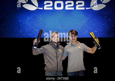 Portimao, Portugal - 16/10/2022, HENRION Gillian (fra), Team Virage, Ligier JS P4, portrait, during the Prize Giving of the 2022 European Le Mans Series and Ligier European Series on September 25, in Portimao, Portugal - Photo: Paulo Maria/DPPI/LiveMedia Stock Photo