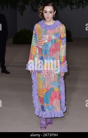 Los Angeles, United States. 15th Oct, 2022. LOS ANGELES, CALIFORNIA, USA - OCTOBER 15: Vanessa Burghardt arrives at the 2nd Annual Academy Museum of Motion Pictures Gala presented by Rolex held at the Academy Museum of Motion Pictures on October 15, 2022 in Los Angeles, California, United States. ( Credit: Image Press Agency/Alamy Live News Stock Photo