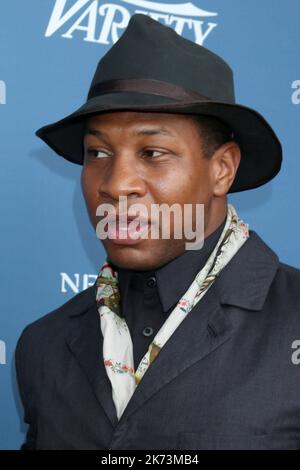 Newport Beach, CA. 16th Oct, 2022. Jonathan Majors in attendance for Newport Beach Film Festival Honors, Balboa Bay Resort, Newport Beach, CA October 16, 2022. Credit: Priscilla Grant/Everett Collection/Alamy Live News Stock Photo