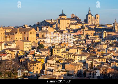 Vast cityscape of Toledo, Spain Stock Photo